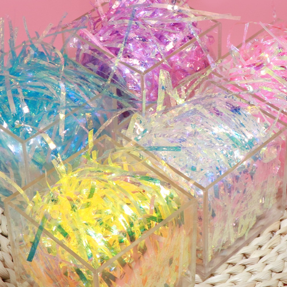 Wedding Supply Bulk - 50g Aurora Raffia Shimmer Filling Bulk