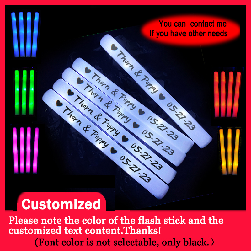 20/30/40Pcs RGB LED Glow Foam  - đánh giá và giá Wedding Supply Bulk