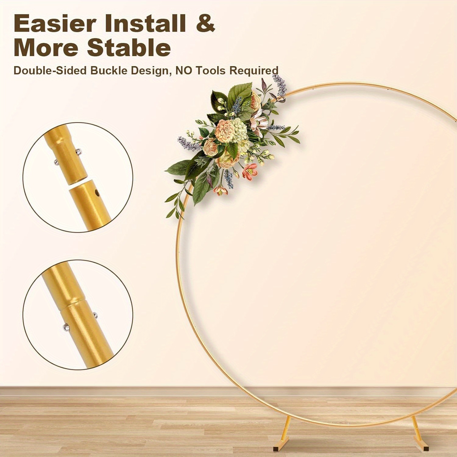 5.9-6.6-7FT Metal Circular Bal - đánh giá và giá Wedding Balloon Arch