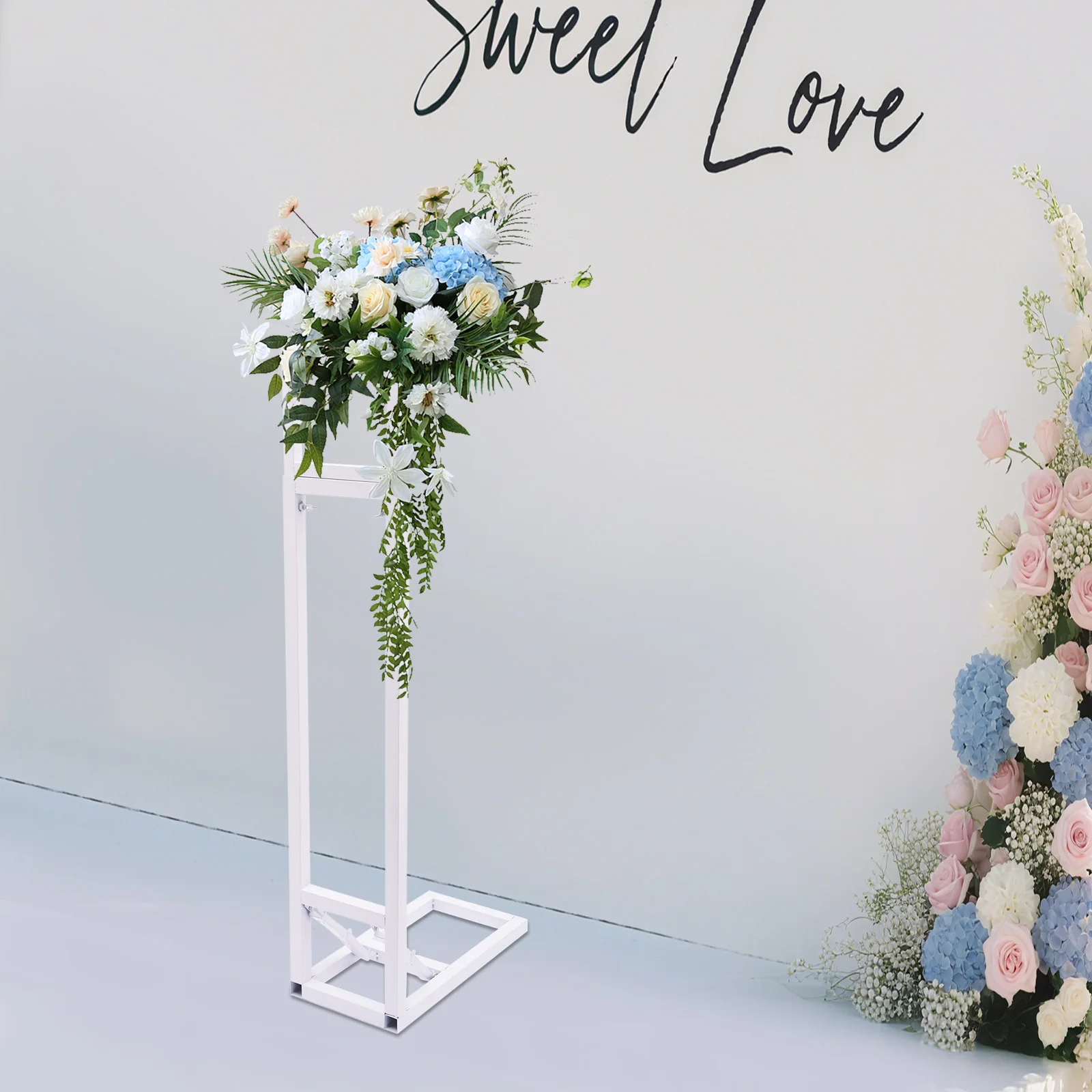 White  Wedding Arch Stand, Rec - đánh giá và giá Wedding Balloon Arch
