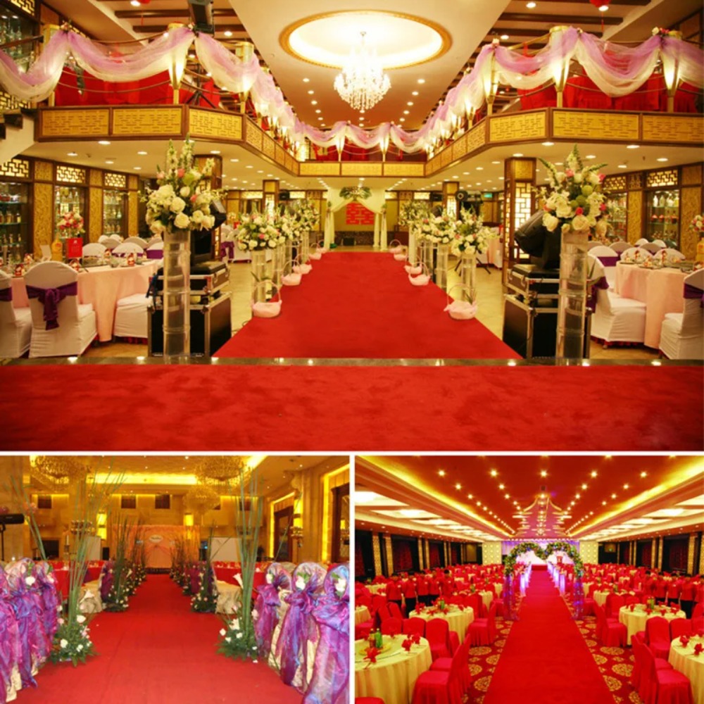 Outdoor Red Carpet Mats Aisle  - đánh giá và giá Wedding Tap