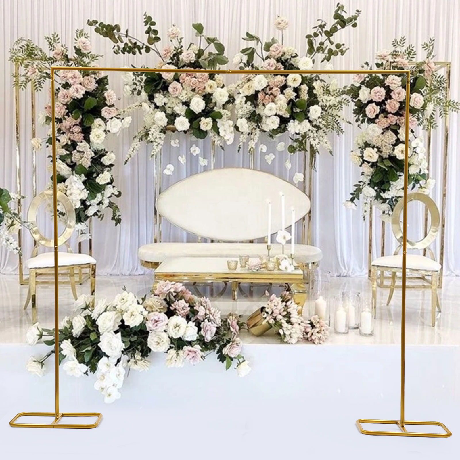 2.1x2m / 79x83inch Gold Weddin - đánh giá và giá Wedding Balloon Arch