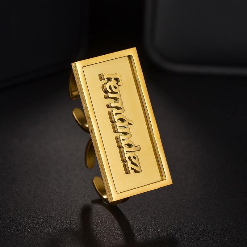 Fashion Custom Name Rings Stai - đánh giá và giá Wedding Zone