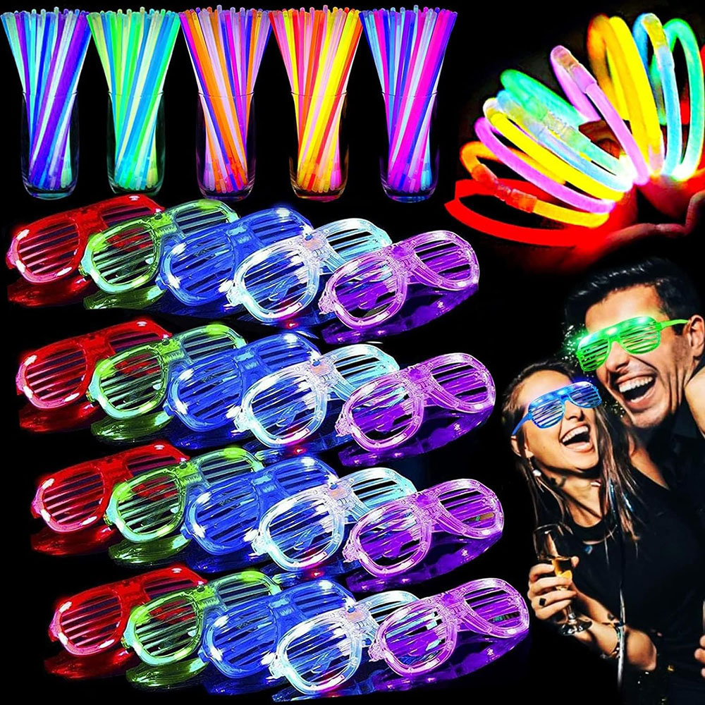 136Pack Glow in The Dark Light - đánh giá và giá Wedding Supply Bulk