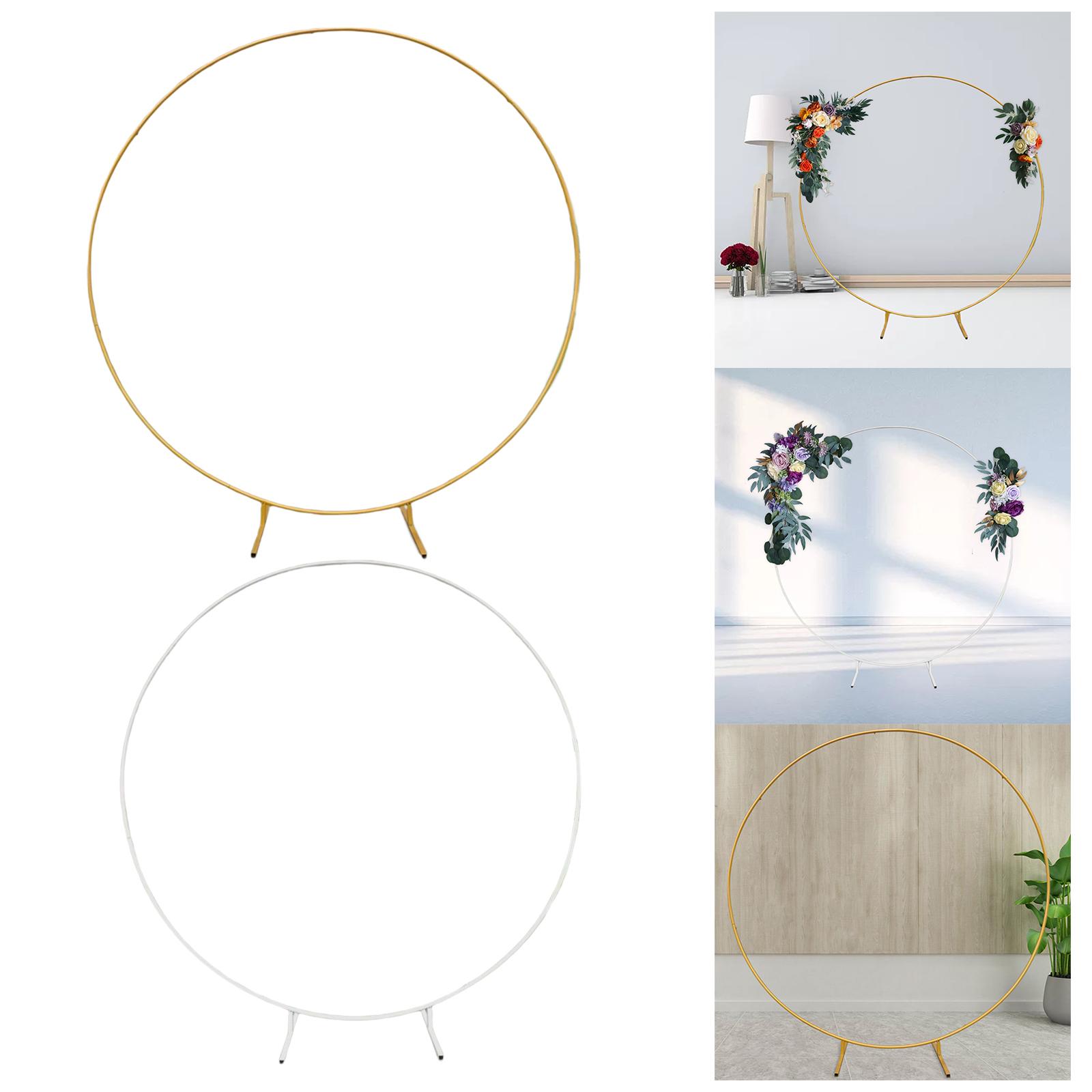 Galvanized Circle Wedding Arch - đánh giá và giá Wedding Balloon Arch