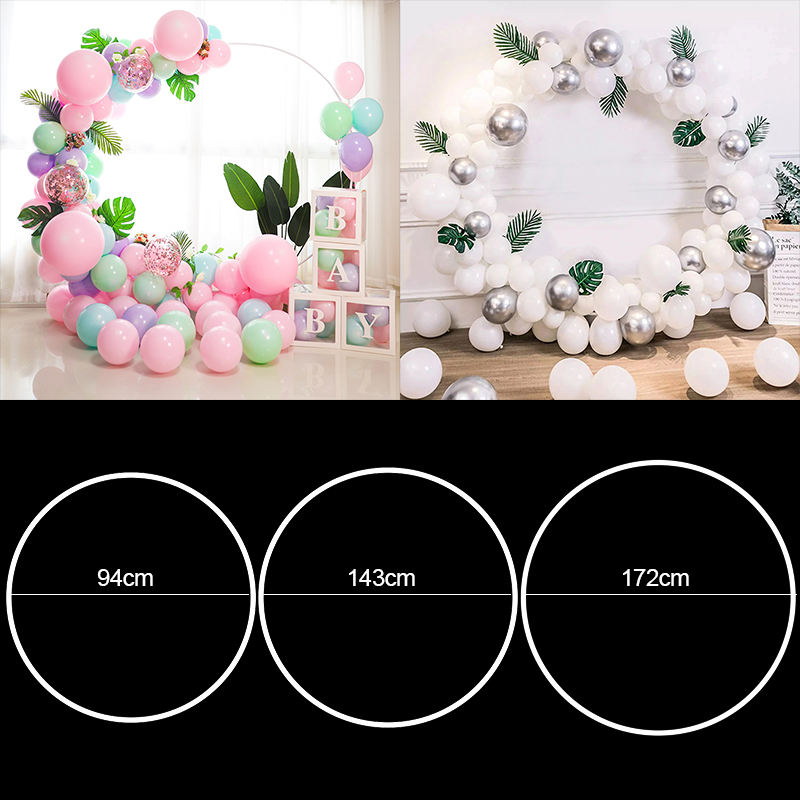 172/143/94Cm Bóng Đế Đứng Vòng - đánh giá và giá Wedding Balloon Arch