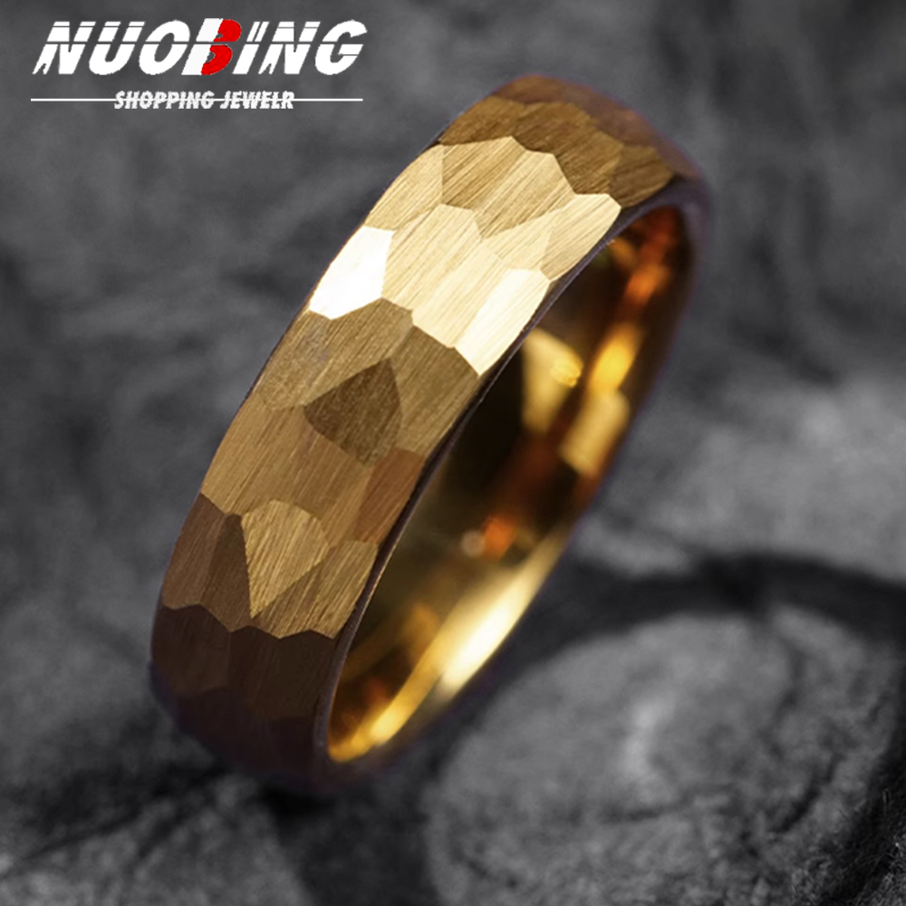 Hammered Multi-faceted Titaniu - đánh giá và giá Wedding Zone