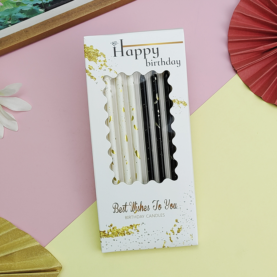 6 PCS Candles Happy Birthday C - đánh giá và giá Unity Candle Set