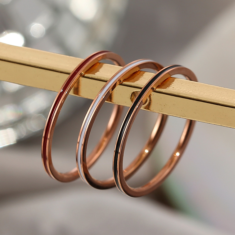 Titanium Steel Rose Gold Color - đánh giá và giá Wedding Zone