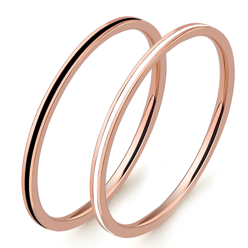Titanium Steel Rose Gold Color - đánh giá và giá Wedding Zone